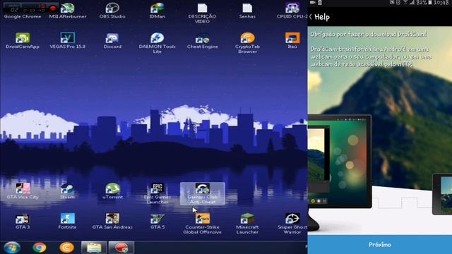 COMO USAR O CELULAR COMO MICROFONE PARA PC! - MÉTODO GRATUITO 2020 - DROIDCAM смотреть онлайн