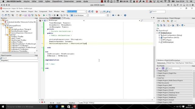 Arduino e Delphi - Parte 1/2 - Ligando e Desligando um LED por Bluetooth смотреть онлайн