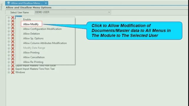 How to Create Users and Define Menu Access Rights In Logic ERP смотреть онлайн