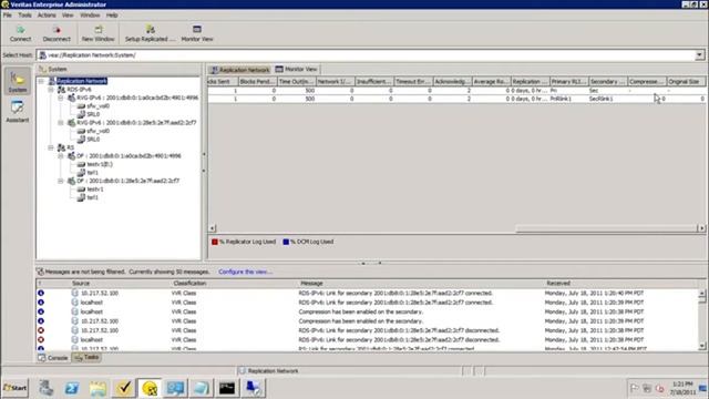 Screencast- Storage Foundation for Windows HA 6.0 - VVR with IPv6 and Compression смотреть онлайн