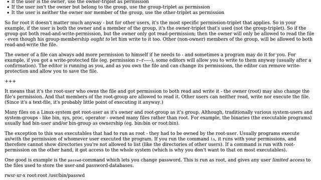 What does it mean when a file is owned by the user "root" and the group "root"? (2 Solutions!!) смотреть онлайн