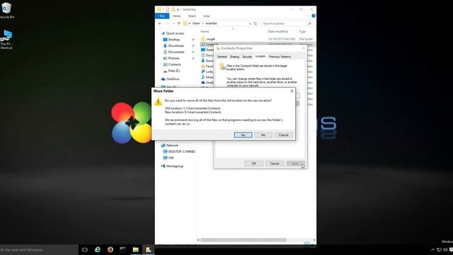 Move or Relocate User Folders смотреть онлайн