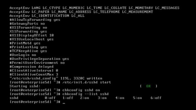 Red hat linux tutorial 66 A Secure Shell Server смотреть онлайн