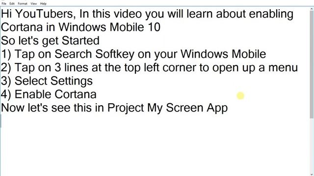 How to Enable Cortana in Windows Mobile 10 смотреть онлайн
