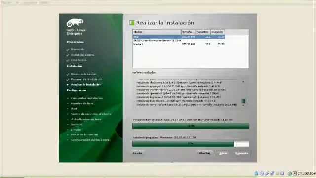 INSTALACION SUSE ENTERPRISE SERVER 11.wmv смотреть онлайн