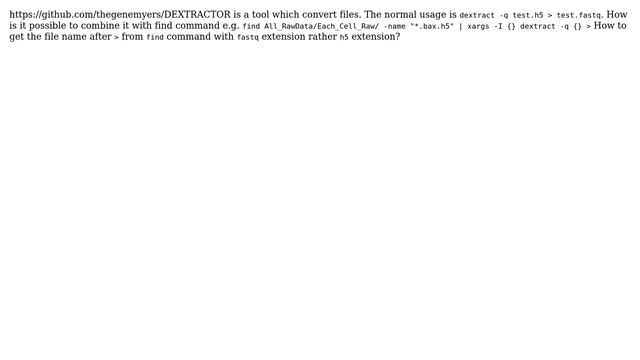 Unix & Linux: How to get filename with a replaced extension from find command? смотреть онлайн