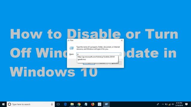 How To Disable Or Turn Off Windows Update in Windows 10 | Latest Methods 2018 смотреть онлайн