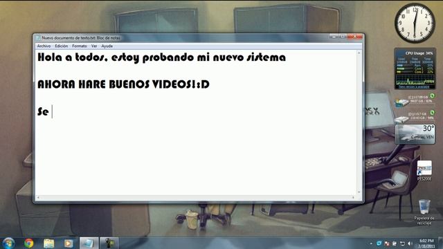 Probando sistema Operativo Nuevo смотреть онлайн