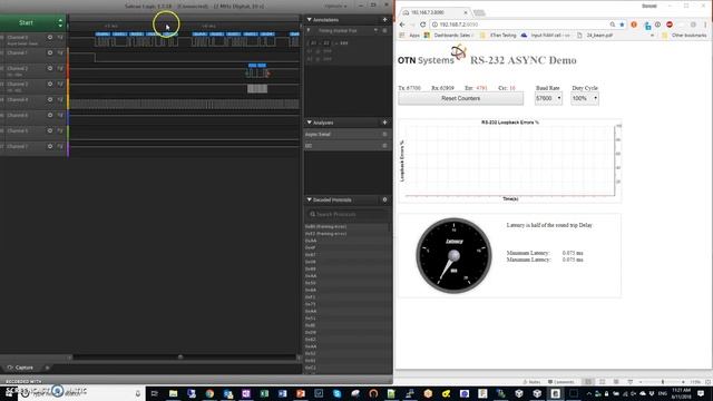 RS-232 New Tester based on MPS432 and Beablebone Black смотреть онлайн