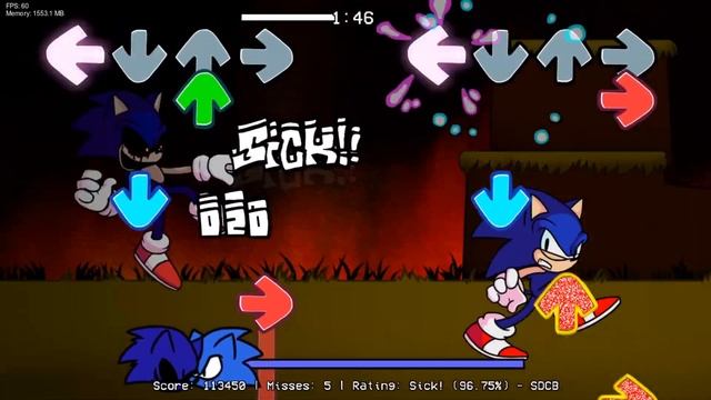 Confronting Yourself (FNF Sonic Exe: Ring of Despair) смотреть онлайн