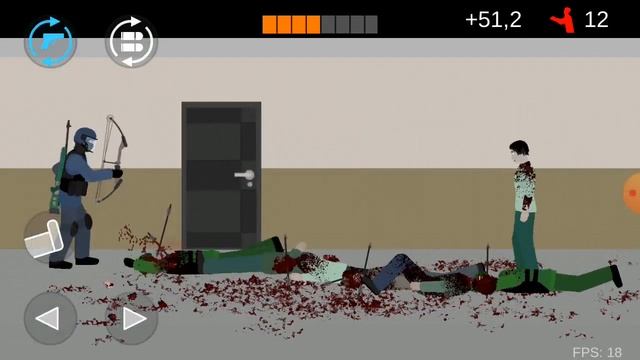 обзор игры Flat zombies смотреть онлайн