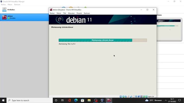 Cara menginstal Debian 11 di Virtual Box смотреть онлайн