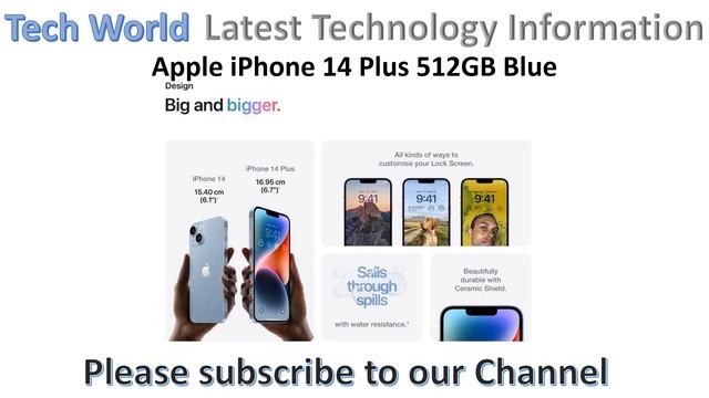 Apple iPhone 14 Plus 256GB Blue смотреть онлайн