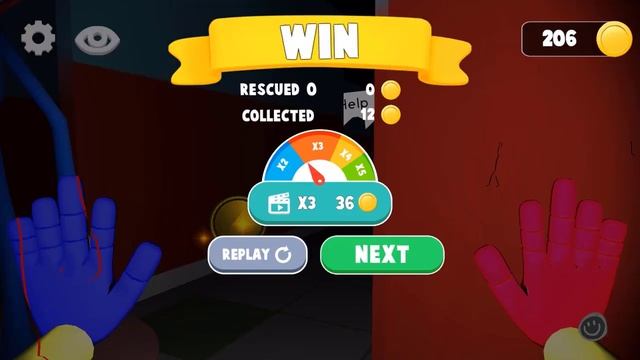 Blue monster and Pink monster -Huggy-Wuggy-&- Kissy-Missy, mobile game [HUGGY HORROR SURVIVAL]. смотреть онлайн