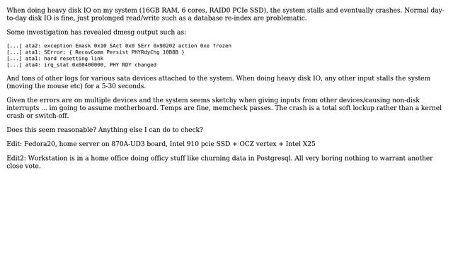Unix & Linux: Linux dmesg errors, motherboard issue? (2 Solutions!!) смотреть онлайн