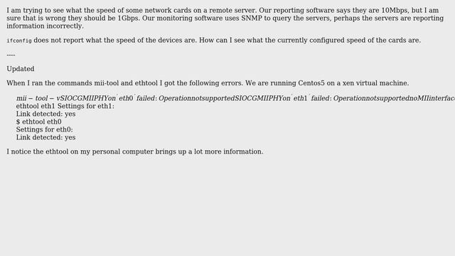 How to get the speed of a network card on the command line? (2 Solutions!!) смотреть онлайн
