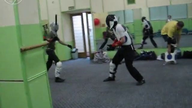 Спарринг на палках (палочный бой), stick fighting