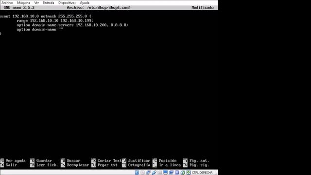 CONFIGURAR DHCP EN UBUNTU SERVER VBOX смотреть онлайн