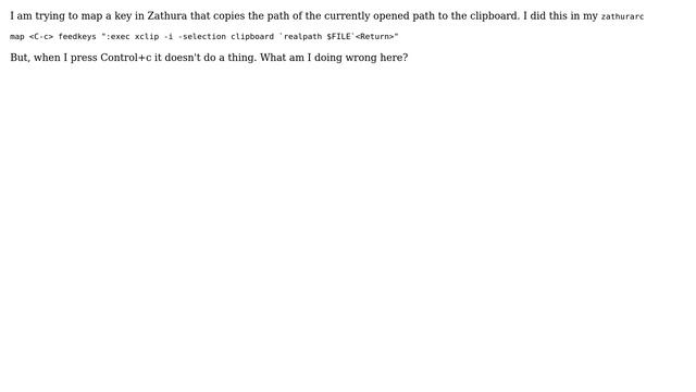 Unix & Linux: Copying the filename to clipboard in zathura смотреть онлайн
