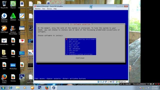 langkah-langkah instalasi Linux debian 6 via virtual box | by Rian mandala смотреть онлайн