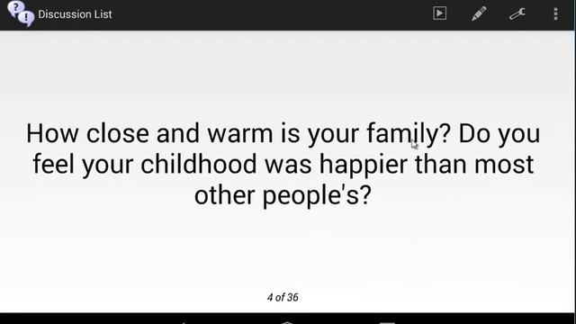 Discussion List for Android смотреть онлайн