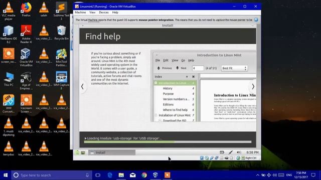 Tutorial Install Linux Mint menggunakan aplikasi Virtual Box смотреть онлайн