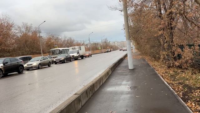 Перед Красноярском как зимой, прибыл на разгрузку! Прогулка по городу!!! смотреть онлайн