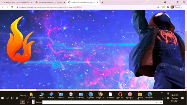How to Download 8K Wallpaper By Chrome in PC смотреть онлайн