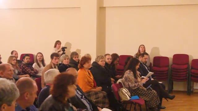 Встреча с главой управы Донской район, октябрь 2016 года