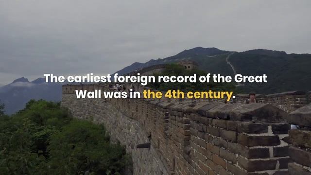 Great Wall Of China - Facts