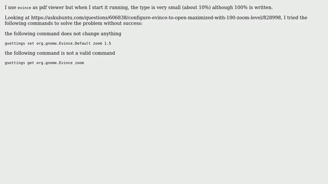 Apple: Very small type size upon starting evince pdf viewer смотреть онлайн