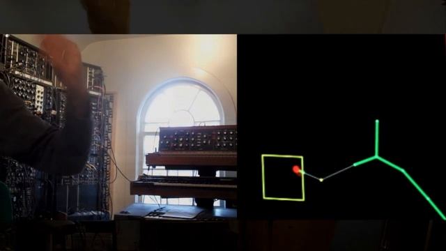 Gestural Control of Modular Synthesizer via Kinect смотреть онлайн