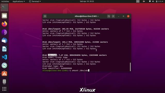 Cara format flashdisk lewat terminal di Ubuntu смотреть онлайн