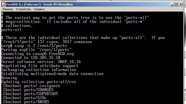 Установка FreeBSD 8.1. Часть 4 смотреть онлайн