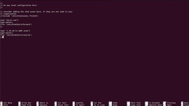 DNS SERVER DI UBUNTU VIRTUAL BOX смотреть онлайн