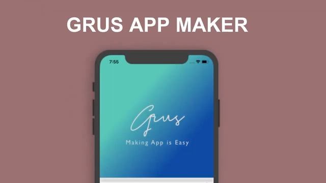Grus App Maker (iOs App Maker) Download in Apple Store смотреть онлайн