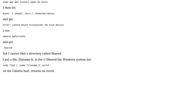Installing vmware tools on Ubuntu host where nothing on Desktop смотреть онлайн
