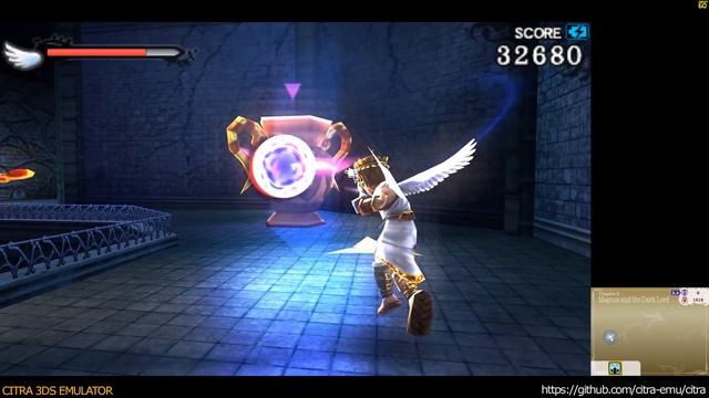 Citra 3DS Emulator - Kid Icarus Uprising Ingame / Gameplay 4k 2160p (Sickc's Build) смотреть онлайн