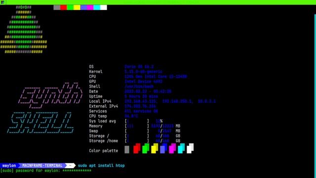 GET AND USE HTOP IN LINUX ALSO TOP USE AS WELL смотреть онлайн