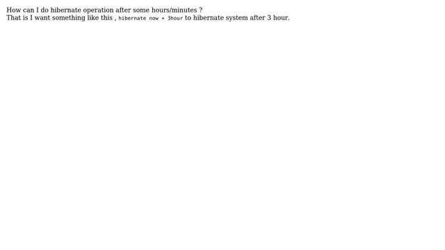 Unix & Linux: Automate hibernate in linux mint смотреть онлайн