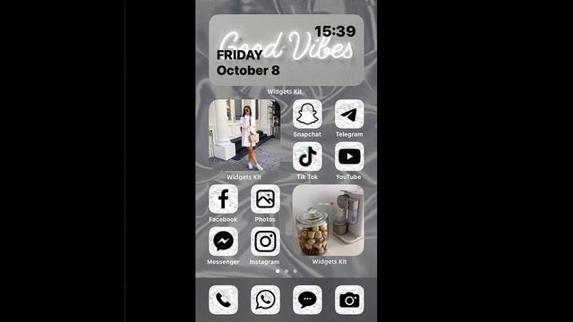 ios 14 wallpaper for iphone’s 6+ | Iphone ios theme Layout That looks cool смотреть онлайн