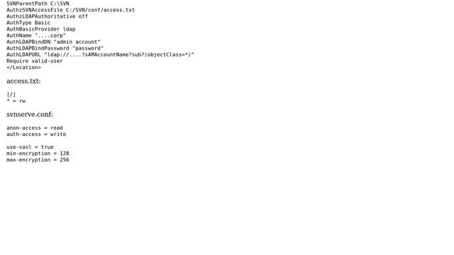 DevOps & SysAdmins: SVN server with LDAP athentication SASL error смотреть онлайн