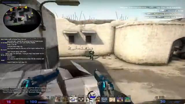 - CS:GO w/ Diabolic - 720p 60fps - raw input off dont judge :D - 15 / 16 смотреть онлайн