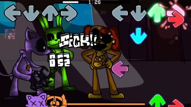 Friday Night Funkin’ Vs Catnap V2 | Below The Playcare | Poppy Playtime Chapter 3 (FNF Mod) смотреть онлайн