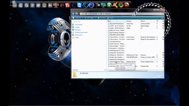 Tuto Fr ☆ Alienware media player Futuriste / Personnaliser son PC смотреть онлайн
