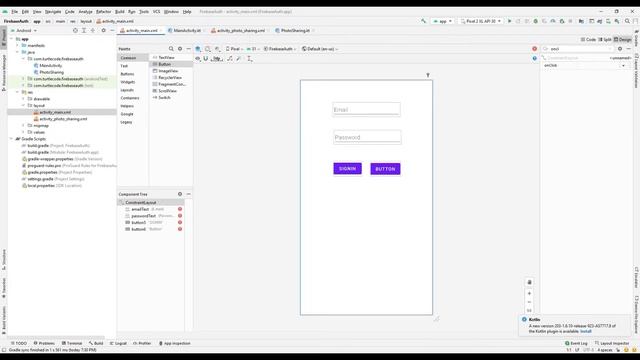 Firebase Authentication - Kotlin Android Tutorial смотреть онлайн