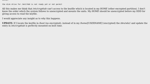 Ubuntu: Mount LUKS encrypted hard drive at boot (3 Solutions!!) смотреть онлайн