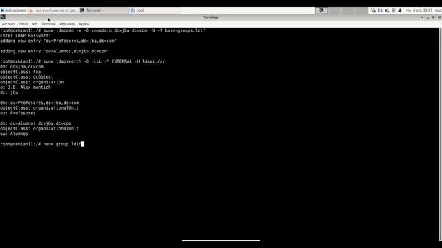 Configuración del servidor LDAP смотреть онлайн