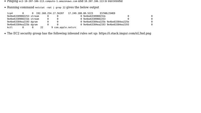 SSH into EC2 instance: Operation timed out смотреть онлайн