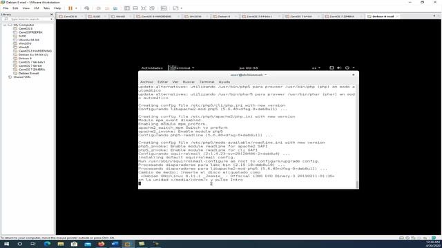 MAIL SERVER DEBIAN 8 смотреть онлайн